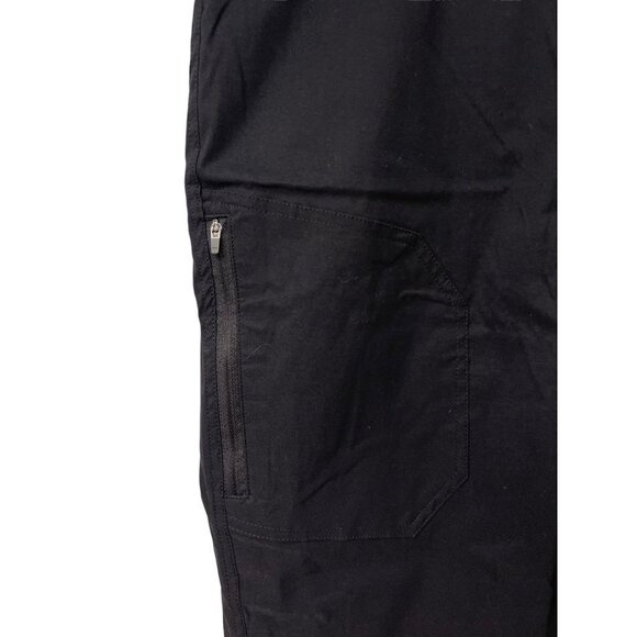 Eddie Bauer Men’s Fleece Lined Black 2-Way Stretch Tech Pant Sz 34x30 - Picture 3 of 11